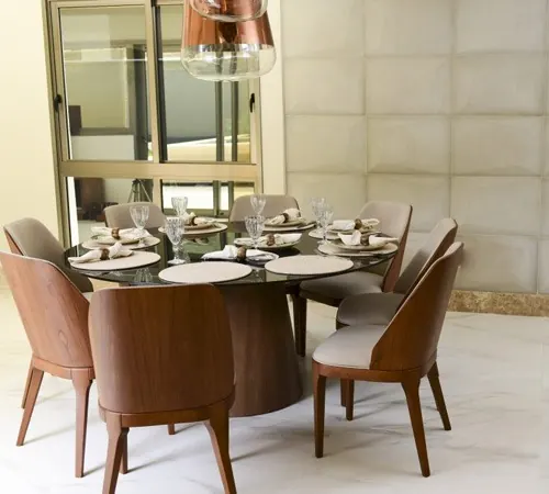 Área Gourmet – projeto da Marmoraria Mundo das Pedras em Ubatuba