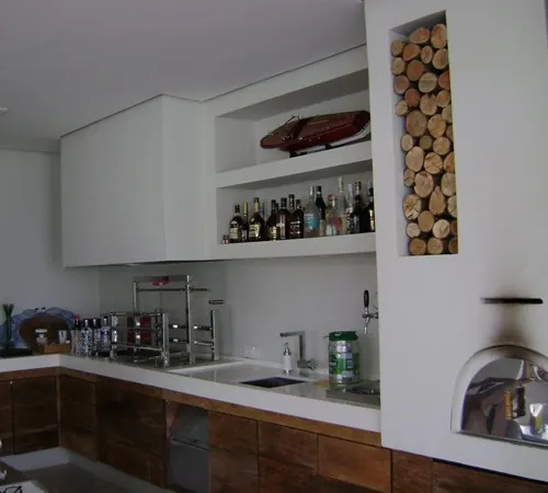 Cozinhas – obra 18 da Marmoraria Mundo das Pedras em Ubatuba