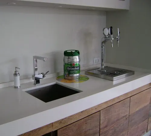 Cozinhas – obra 19 da Marmoraria Mundo das Pedras em Ubatuba
