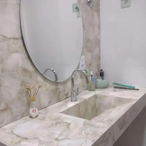 Mármores e granitos – obra 31 da Marmoraria Mundo das Pedras em Ubatuba